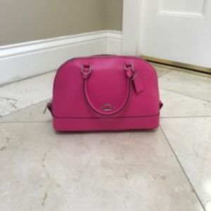 NWT Coach Mini Sierra Leather Satchel